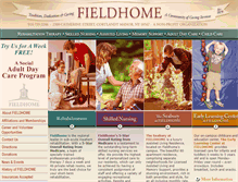 Tablet Screenshot of fieldhome.com
